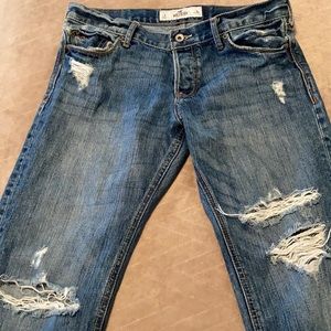 Hollister ripped jeans